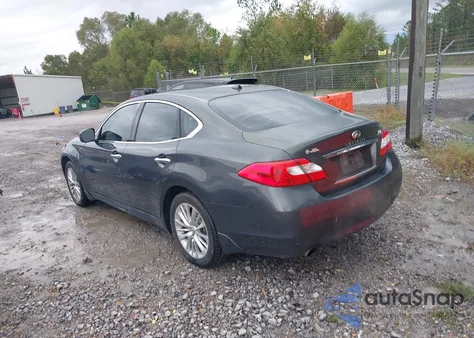 2011 Infiniti M37X from USA, damaged, VIN JN1BY1AR8BM375797